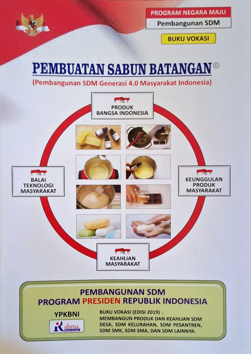 Buku Vokasi: Pembuatan Sabun Batangan