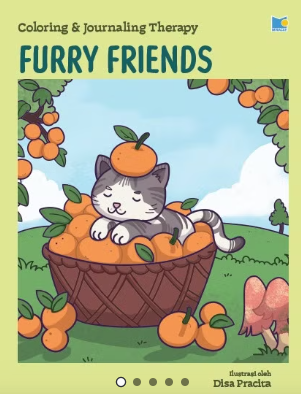 COLORING & JOURNALING FURRY FRIENDS