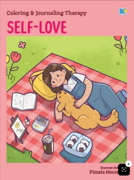 Coloring &Journaling Therapy Self-Love