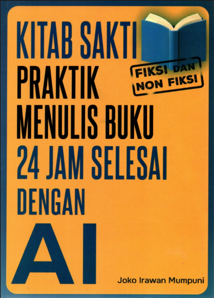 Kitab Sakti Praktik Menulis Buku 24 Jam Selesai dengan Ai