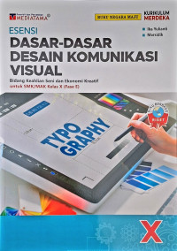Image of ESENSI Dasar-dasar Desain Komunikasi Visual X