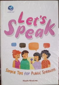 Image of Let's Speak Simple Tips for Public Speaking