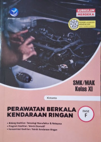 Perawatan Berkala Kendaraan Ringan SMK/MAK Kelas XI Fase F